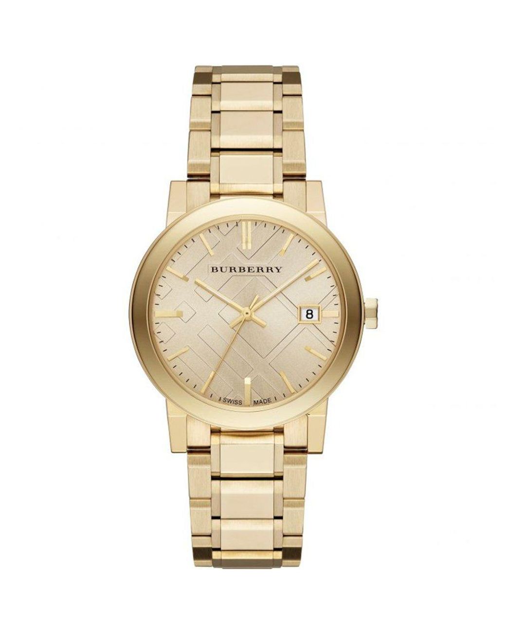 Burberry Metallic Bu9033 The City Watch