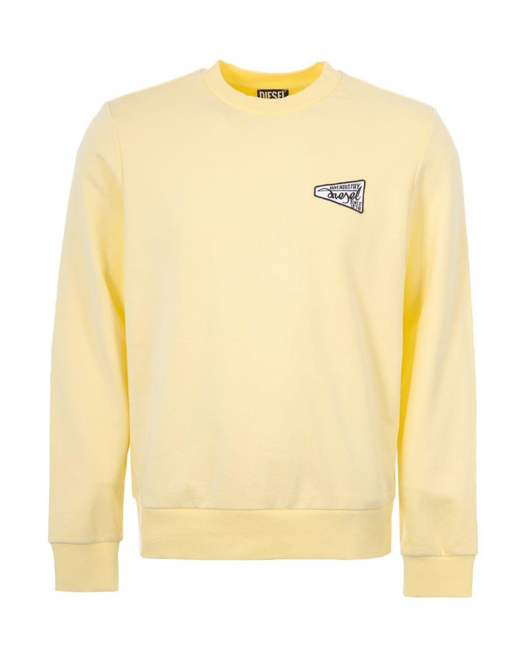 DIESEL Yellow Sginn K31 Crew Neck Sweatshirt for men