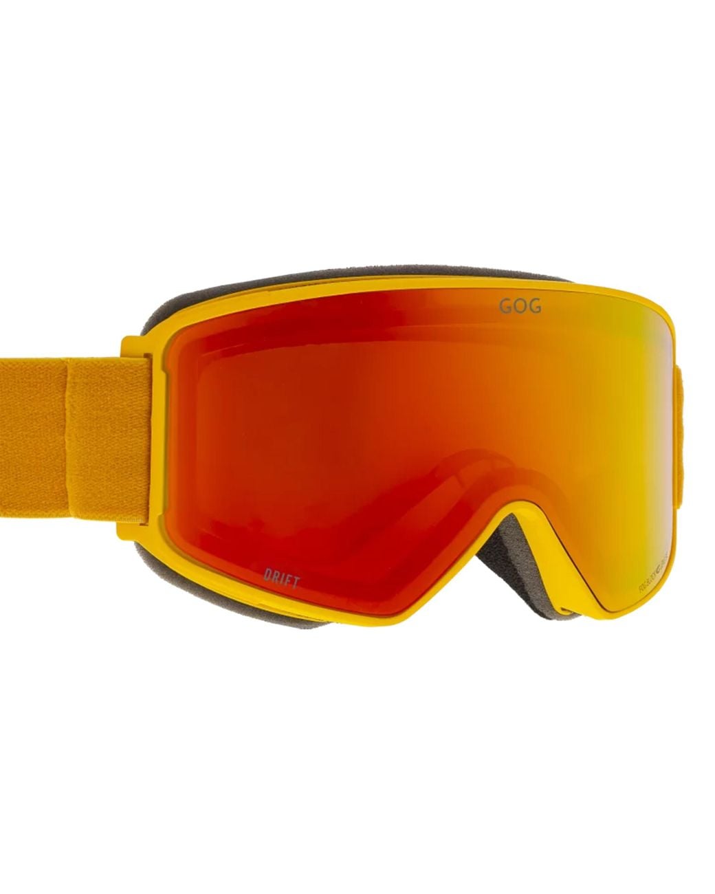 G.O.D Eyewear Orange Ladies Ski Snowboard Goggles With Uv400 Anti Fog Double Lens