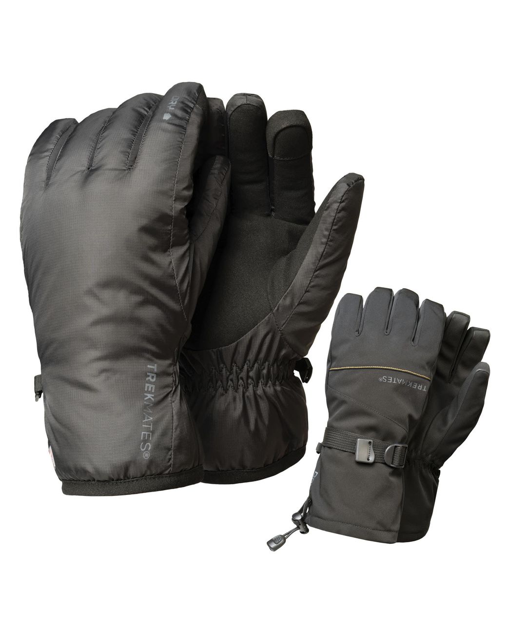 Trekmates Black Ladies 3-In-1 Waterproof Dry Protect Winter Touchscreen Insulated Gloves