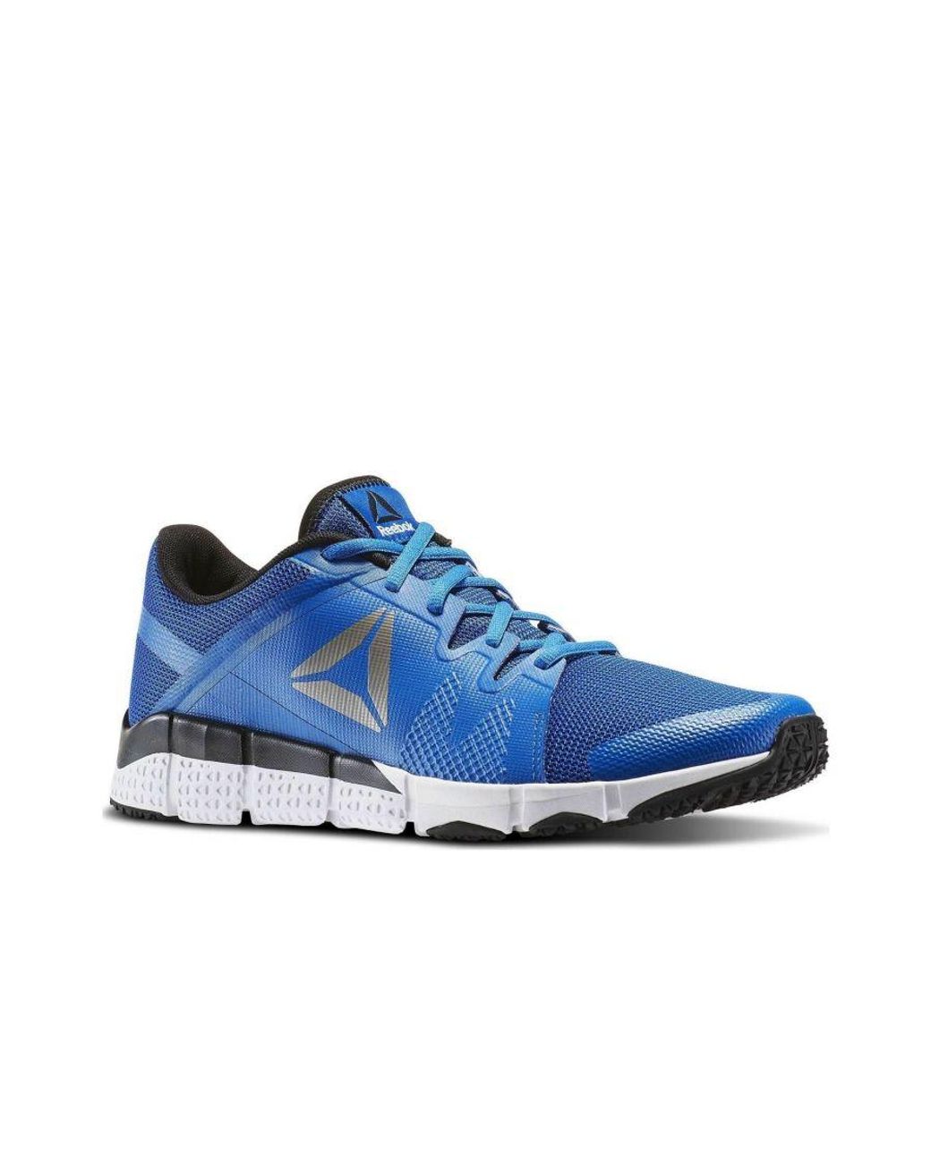 Reebok Trainflex Lace-up Blue Synthetic Trainers Bd5552 for Men | Lyst UK