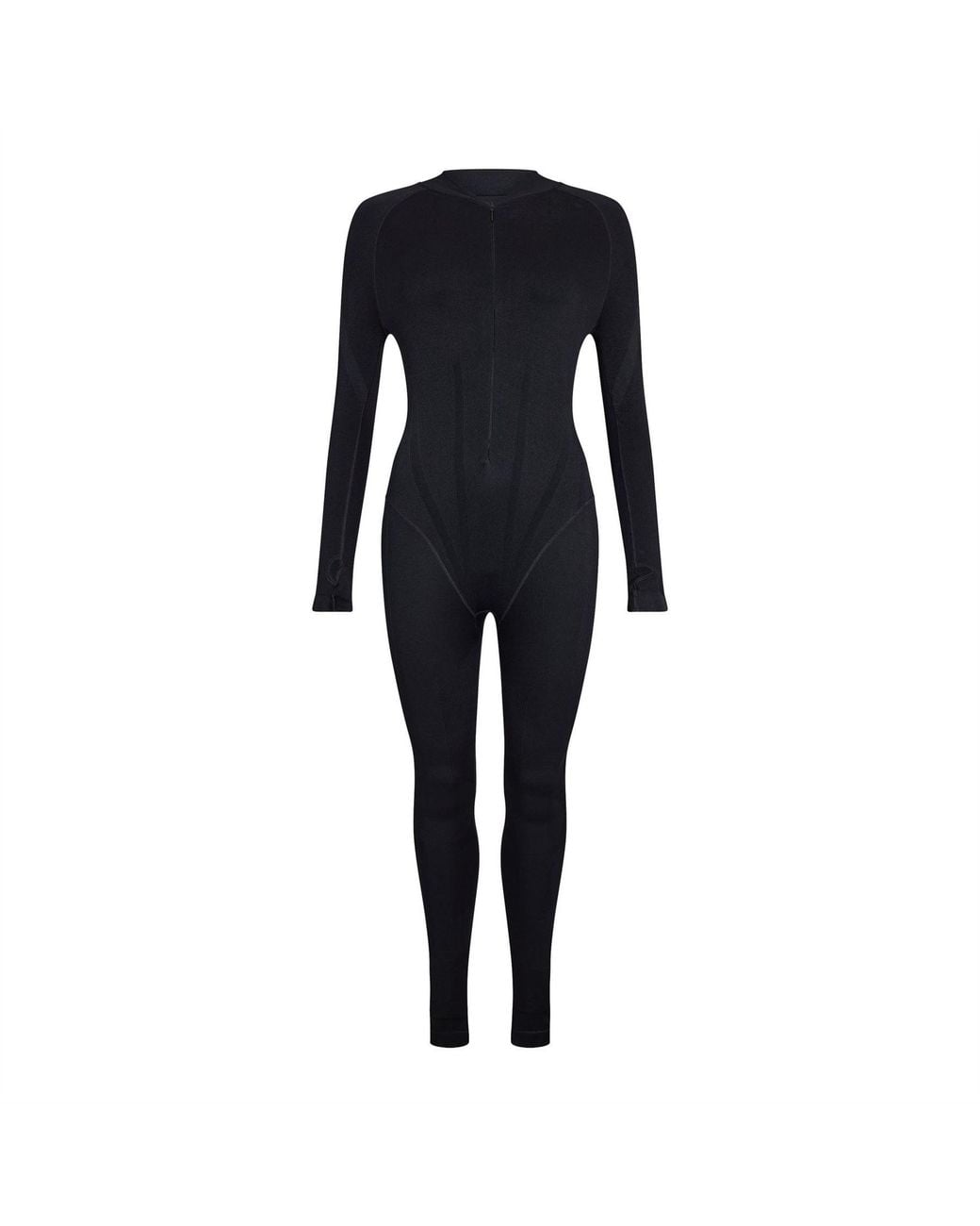 Boss Black Full-Body Catsuit Compression Jumpsuit
