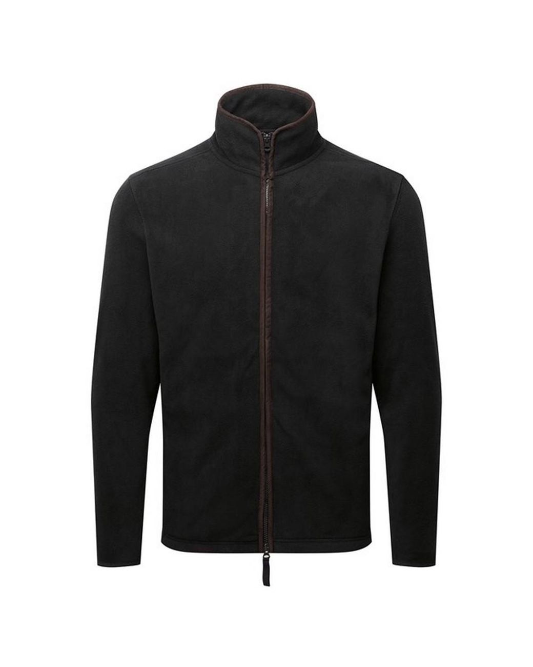 PREMIER Black Artisan Fleece Jacket for men