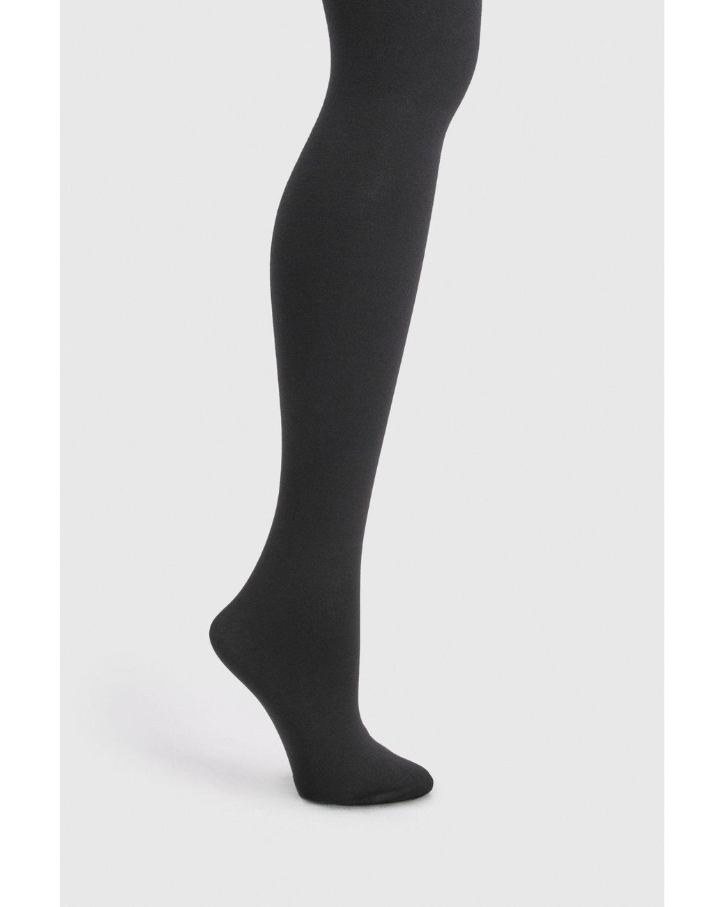 Boohoo Black Plus Shaper 100 Denier 3 Pack Tights