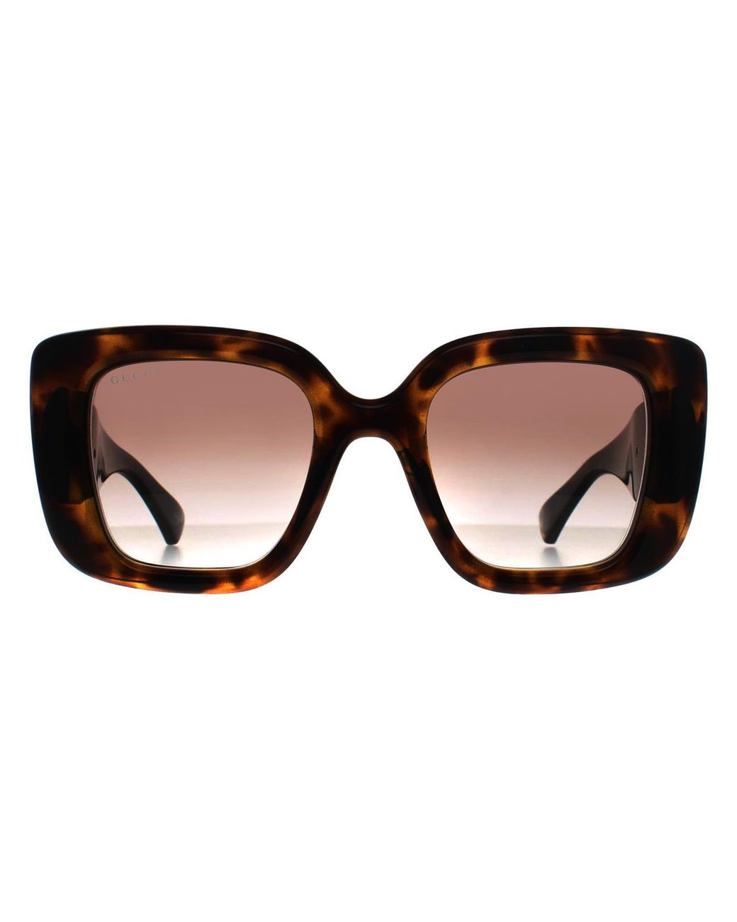 Gucci Brown Square Sunglasses