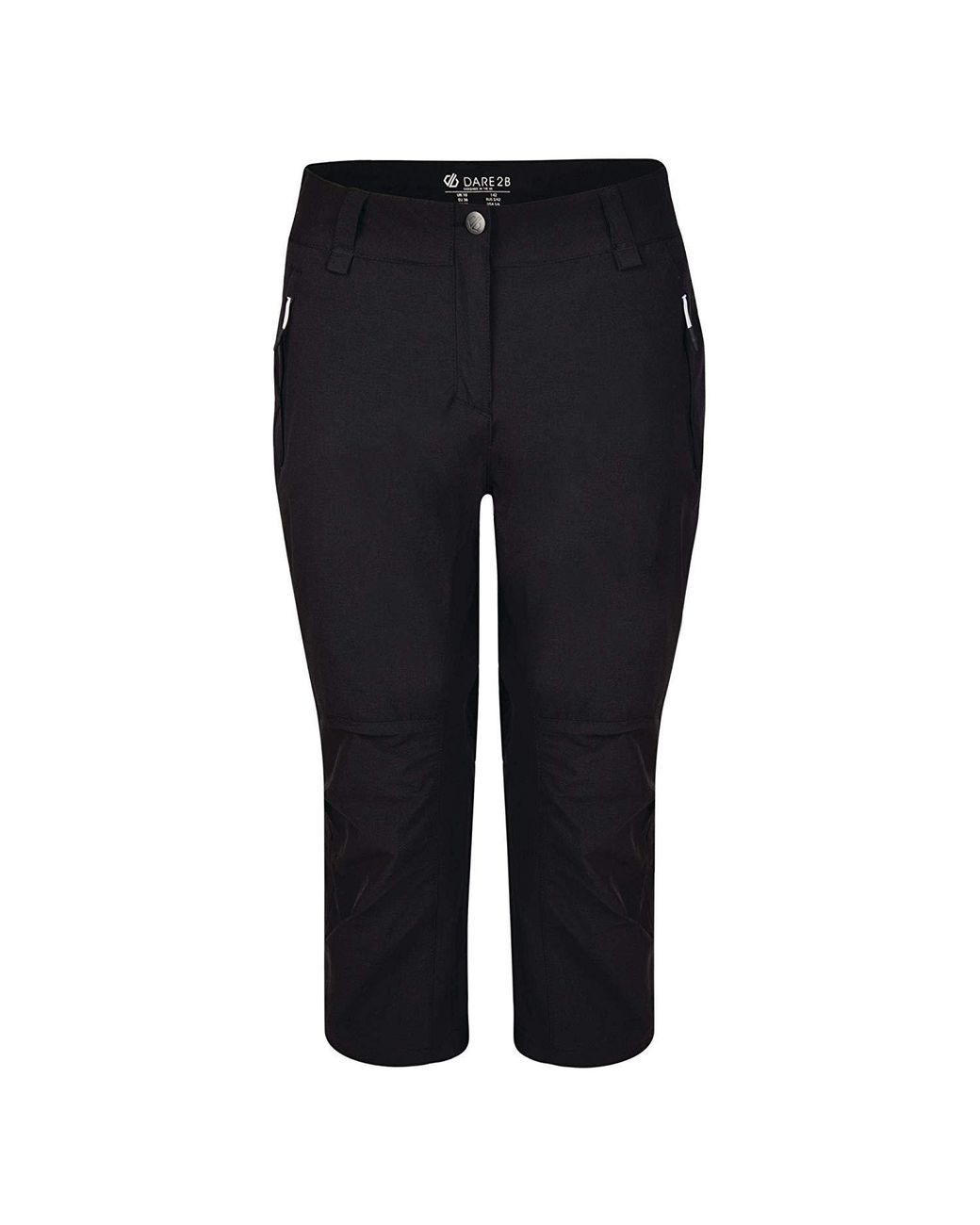 Dare 2b Black Ladies Melodic Ii 3/4 Walking Trousers