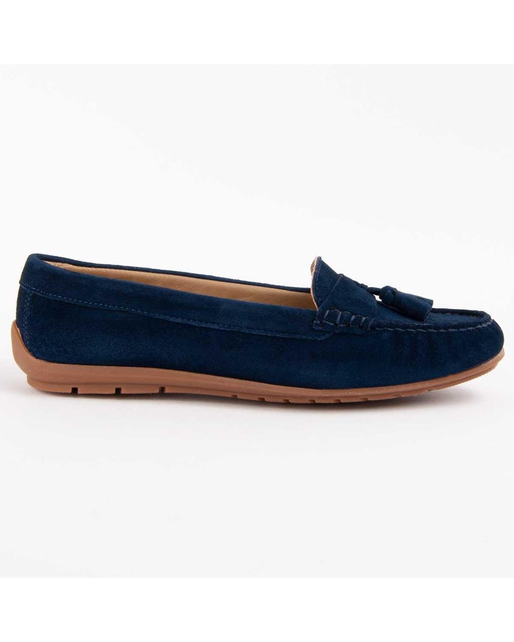 Purapiel Blue Moccasin Meilis3 Leather
