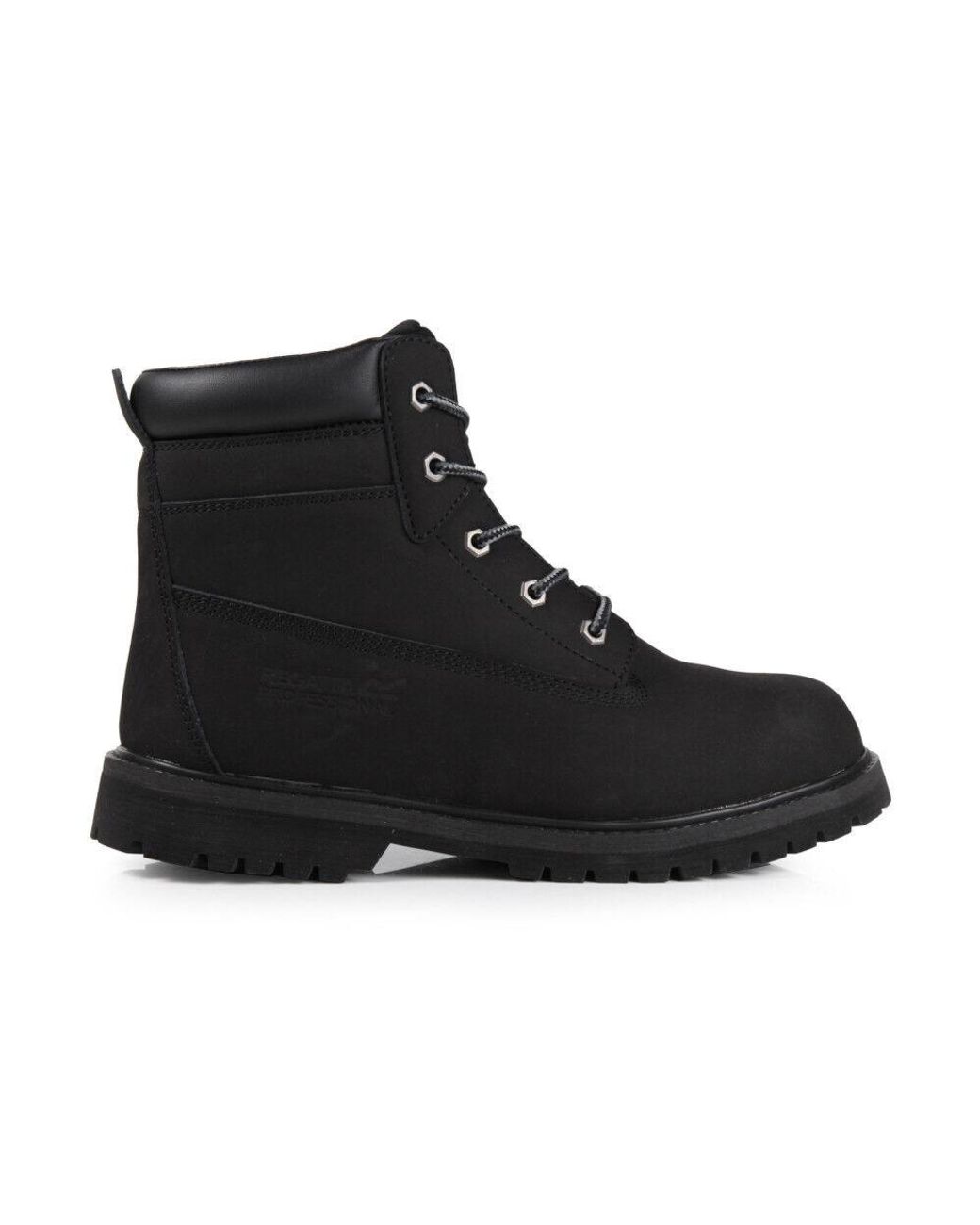 Regatta Black Expert Nubuck Safety Boots for men