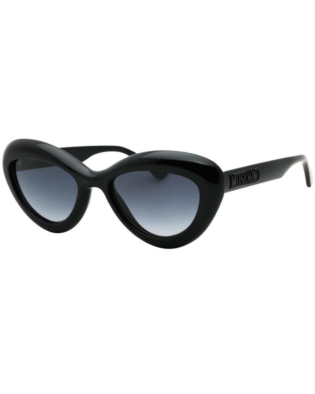 Moschino Black 55Mm Sunglasses Mos163-S-807-55