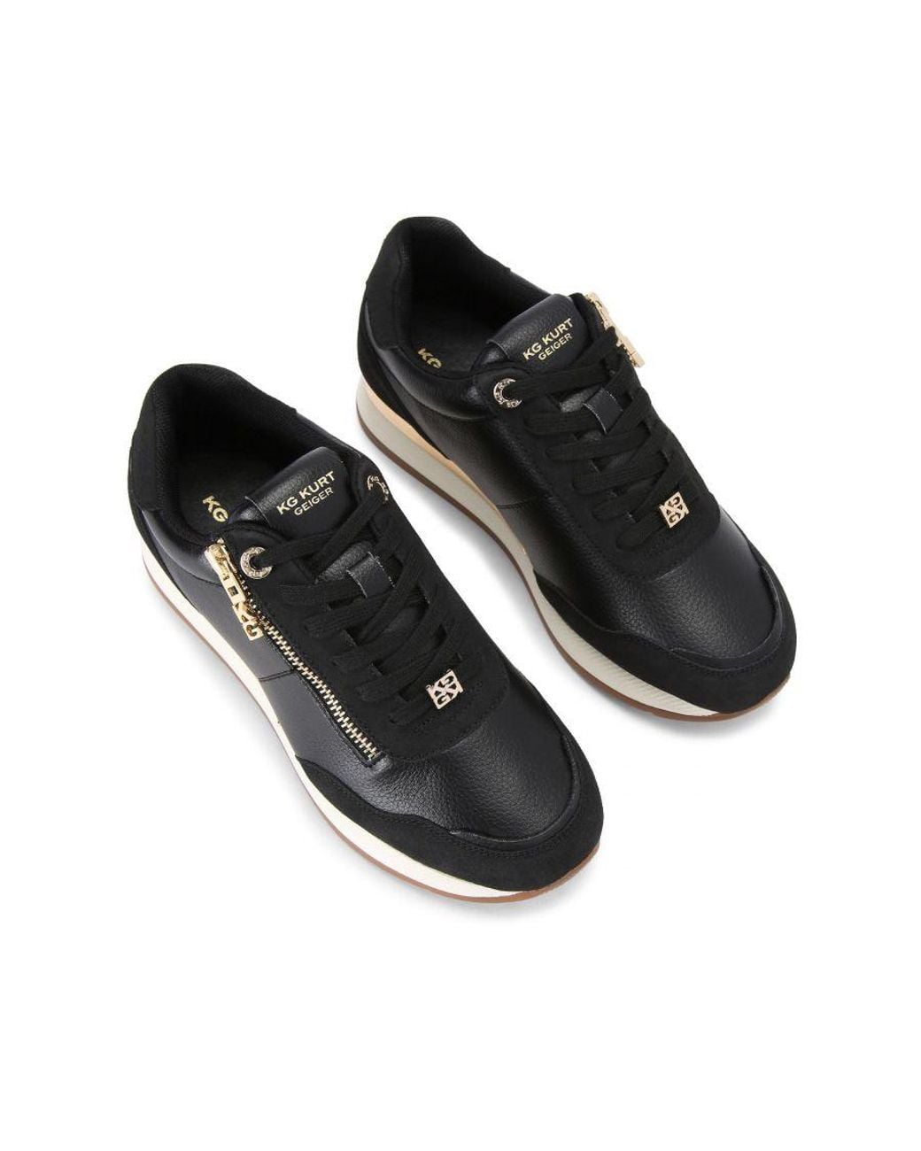 KG by Kurt Geiger Black Lina2 Sneakers