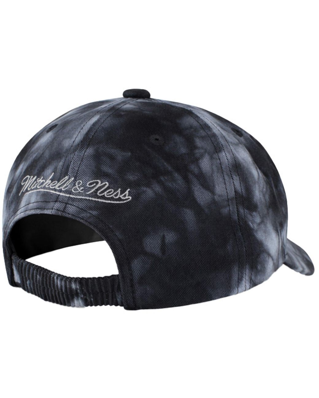 Mitchell & Ness Gray Nba Chicago Bulls Scrunch Tie Dye Cap Cotton