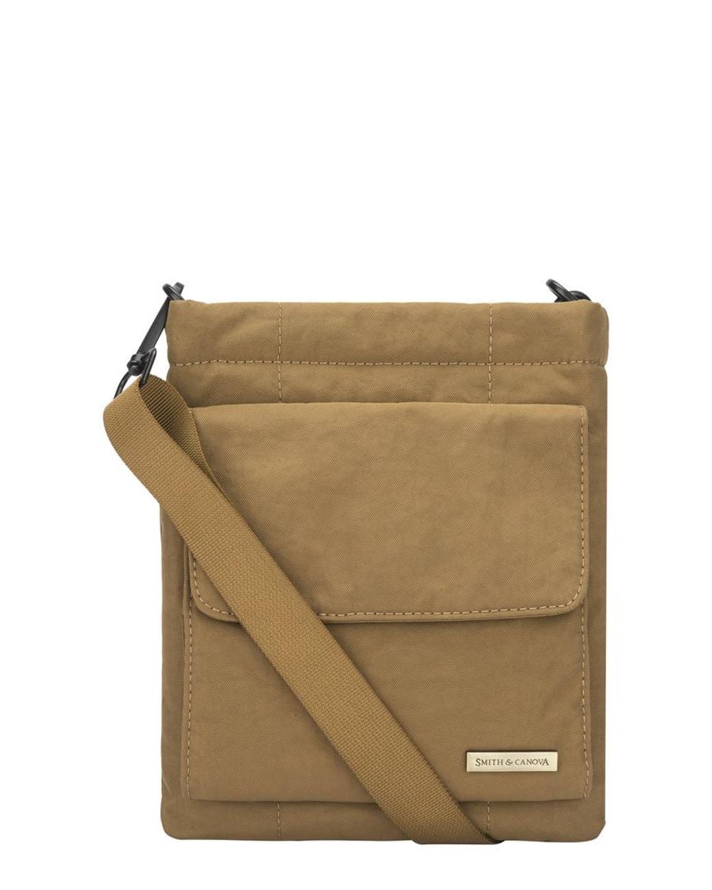 Smith & Canova Natural Portrait Nylon Crossbody Bag