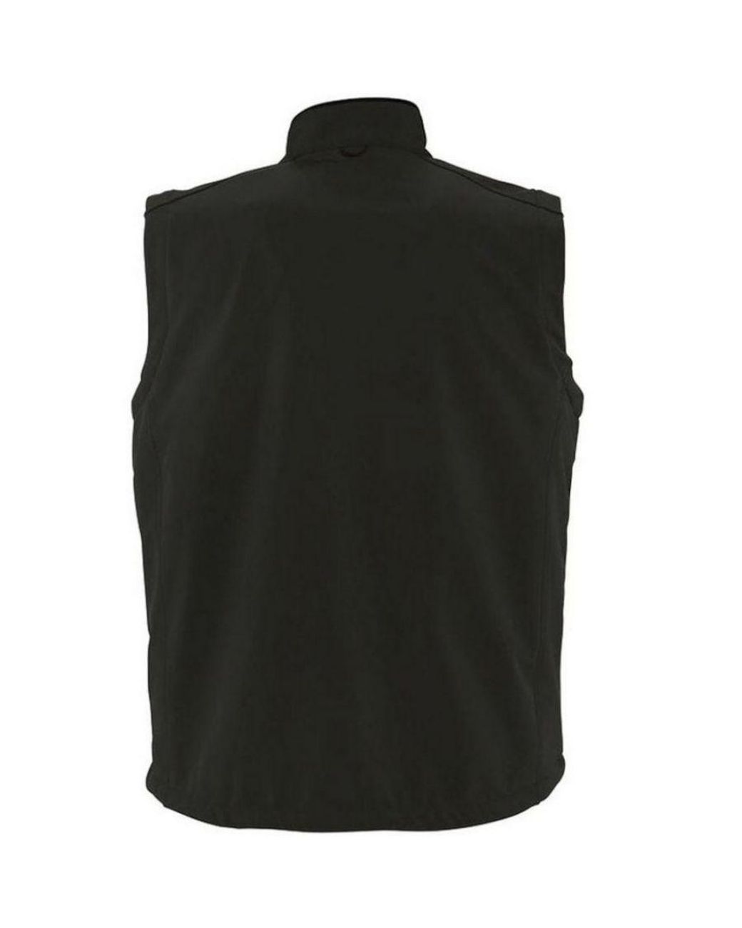 Sol's Black Rallye Soft Shell Bodywarmer Jacket for men