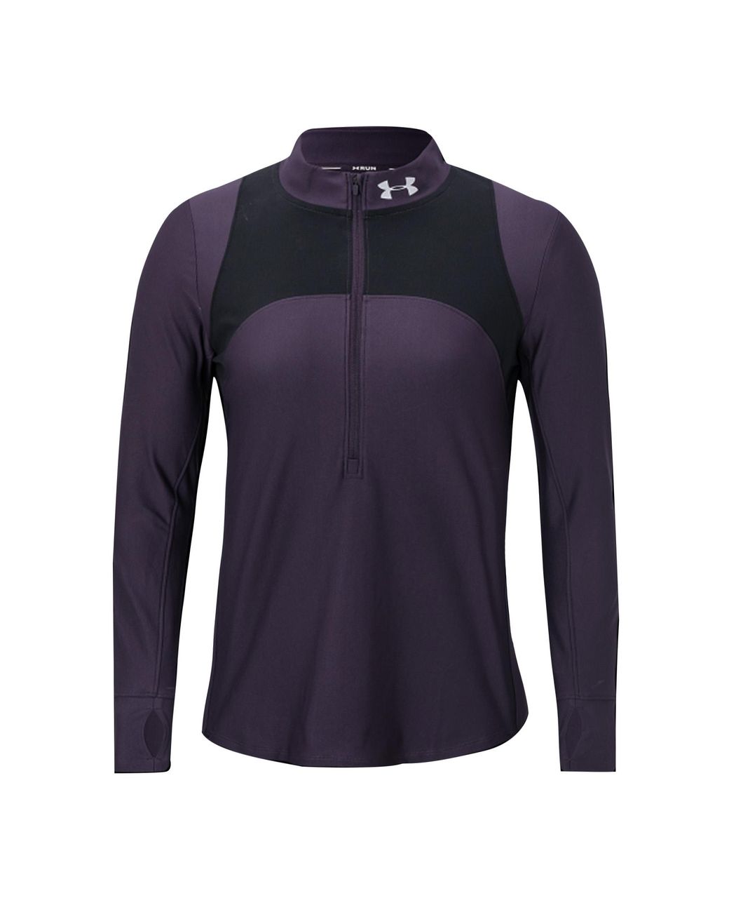 Under Armour Blue Qualifier 1/2 Zip Half Zip Top 1326512 595 Textile