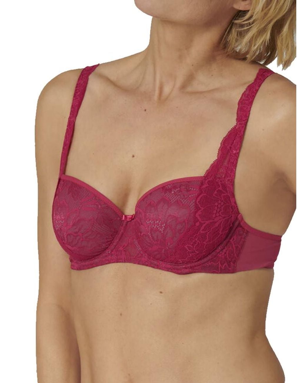 Triumph Red Amourette Charm Whp Padded Bra
