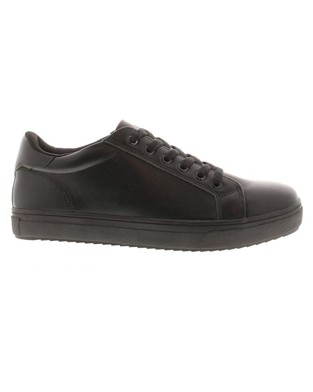 Platino Brown School Shoes Trainers Pumps Drawn Lace Up