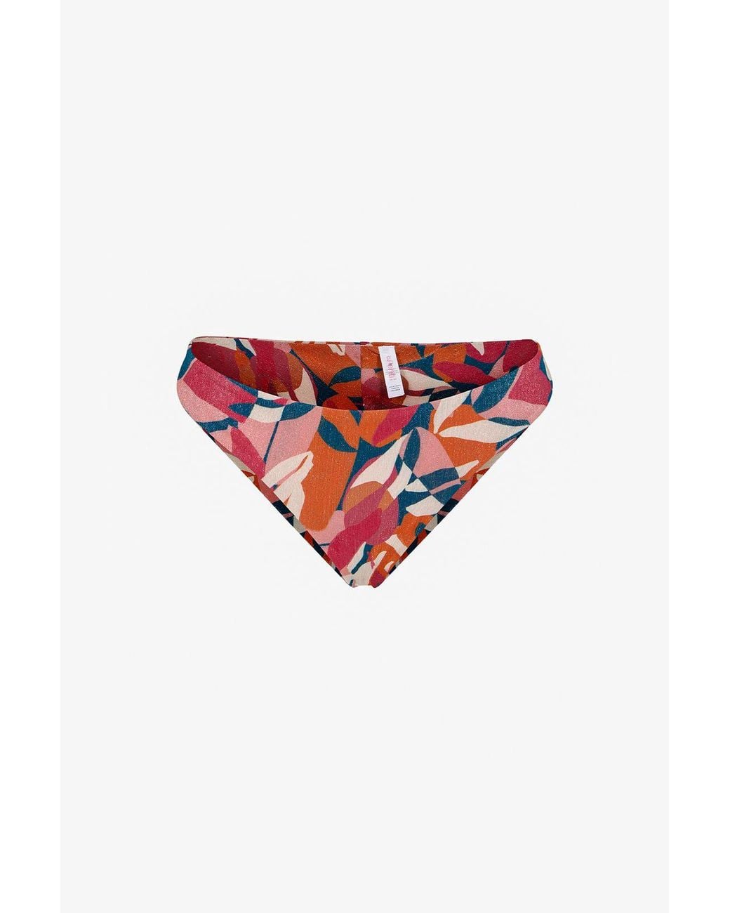 Penti Red Brayana Extra Super Shiny Mid-Waist Bikini Bottom