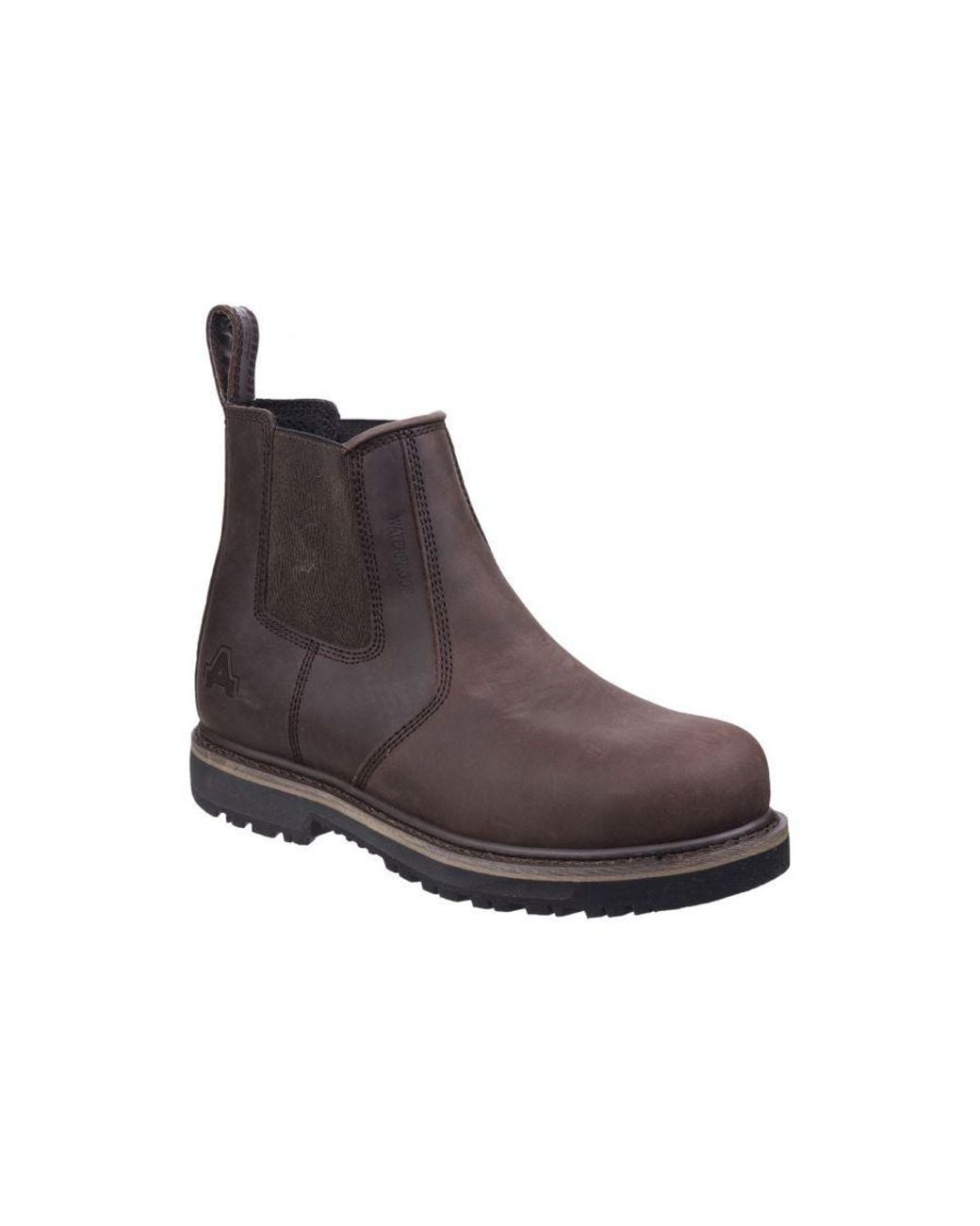 Amblers Safety Brown As231 Dealer Boots for men