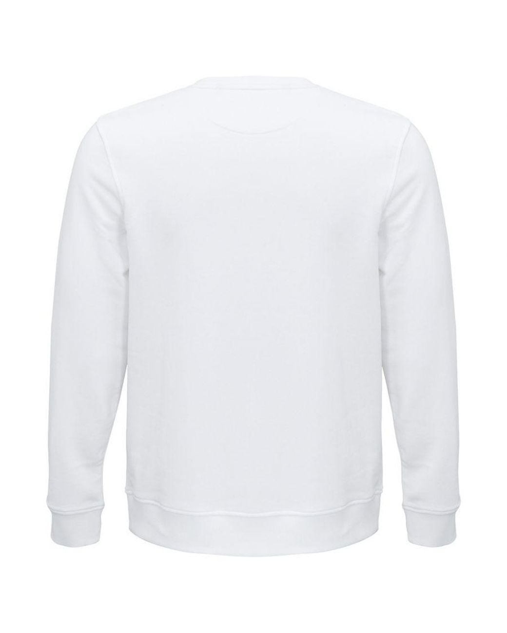 Sol's White Adult Comet Organic Sweatshirt