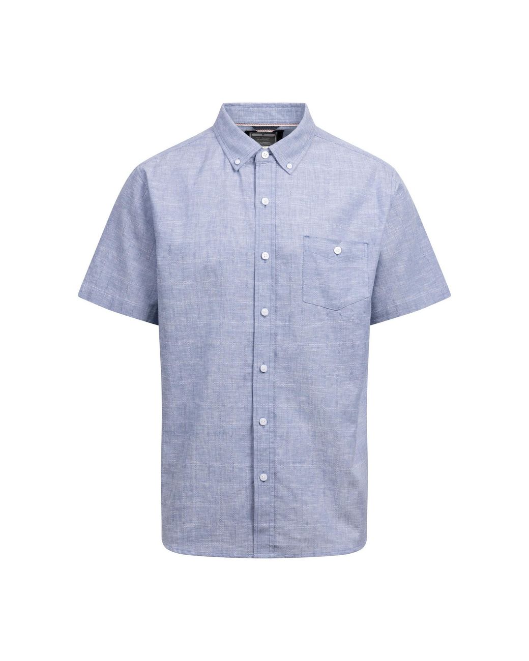 Trespass Blue Lenard Short-Sleeved Shirt Haze) for men