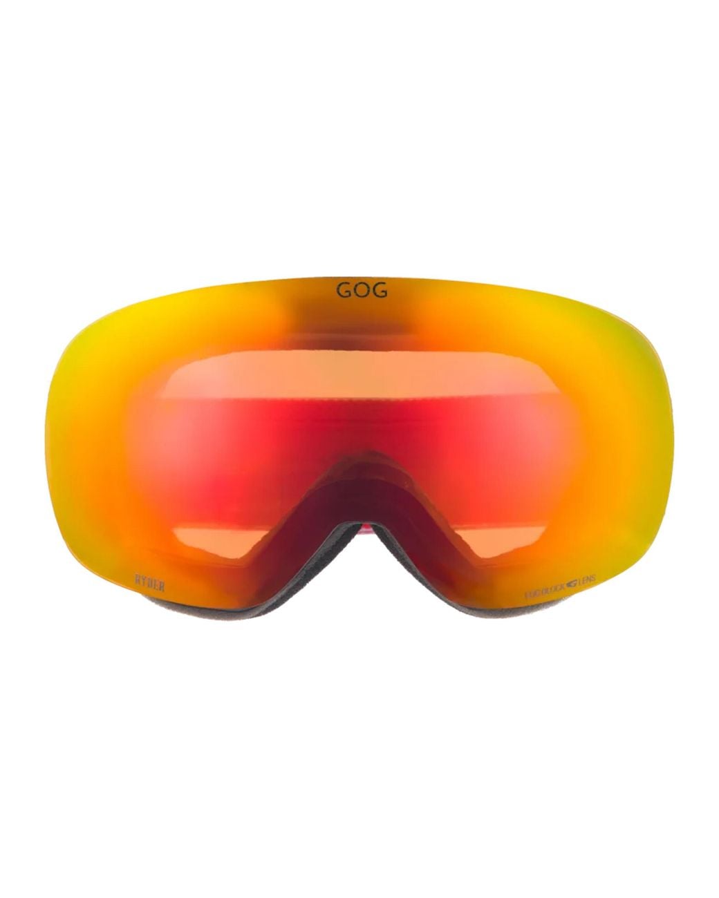 G.O.D Eyewear Orange Ryder Uv400 Ski Snowboard Goggles With Anti-Fog Mirror Double Lens