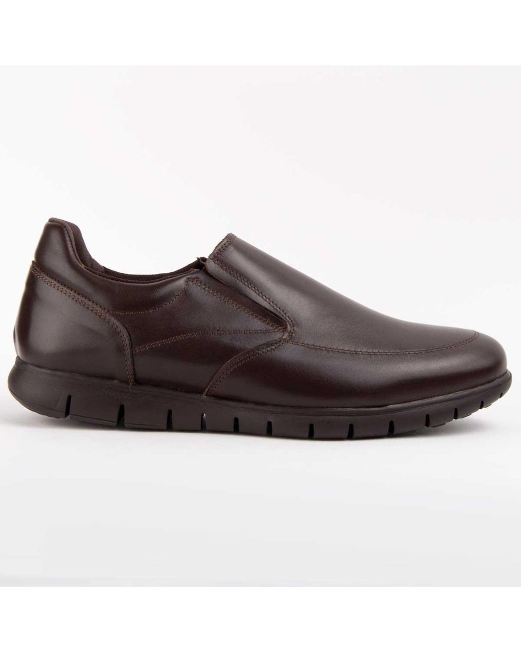 Purapiel Brown Moccasin Komodo2 Leather for men