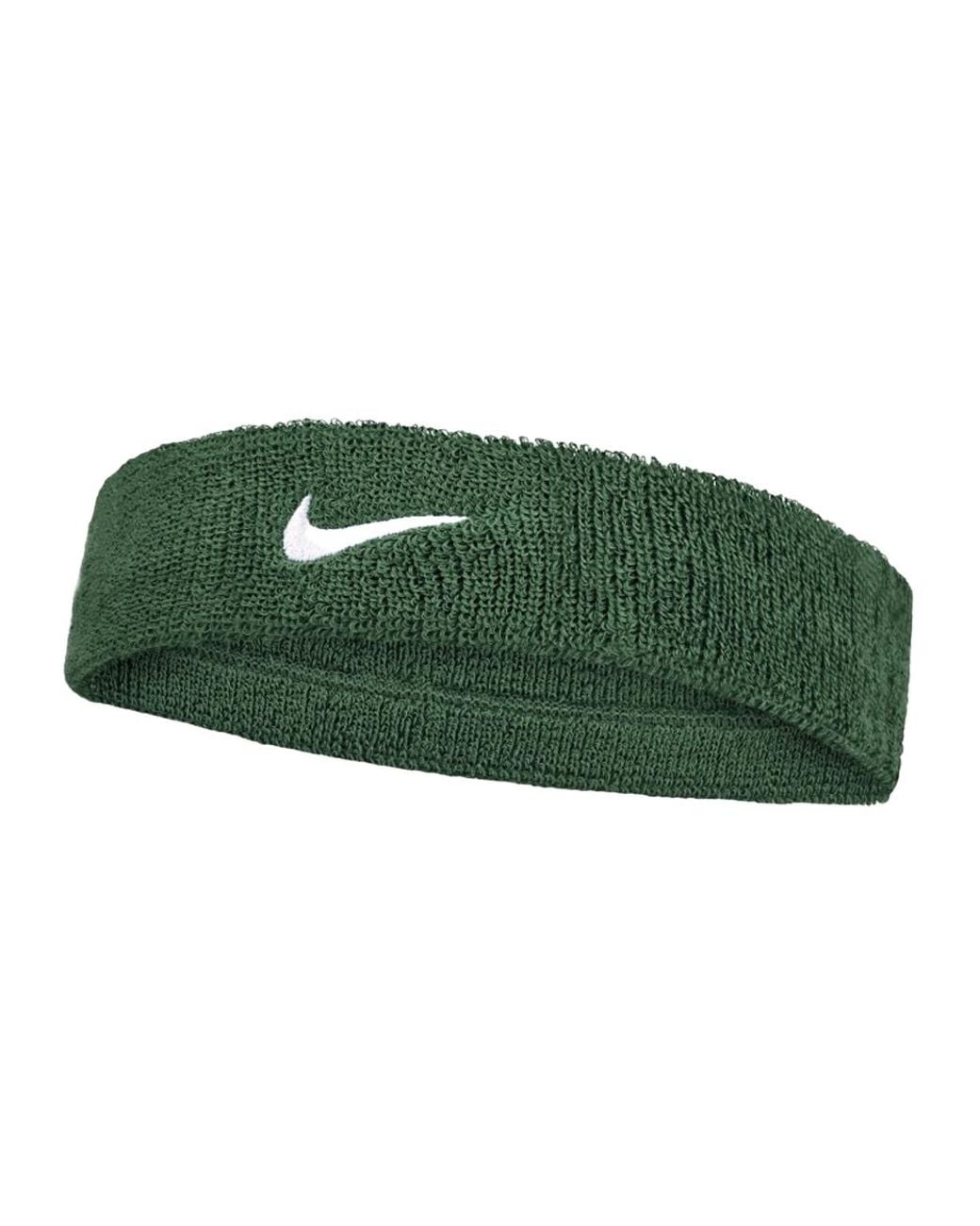 Nike Green Classic Swoosh Headband
