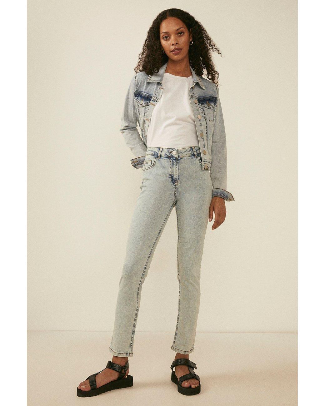 oasis sculpting slim leg jeans