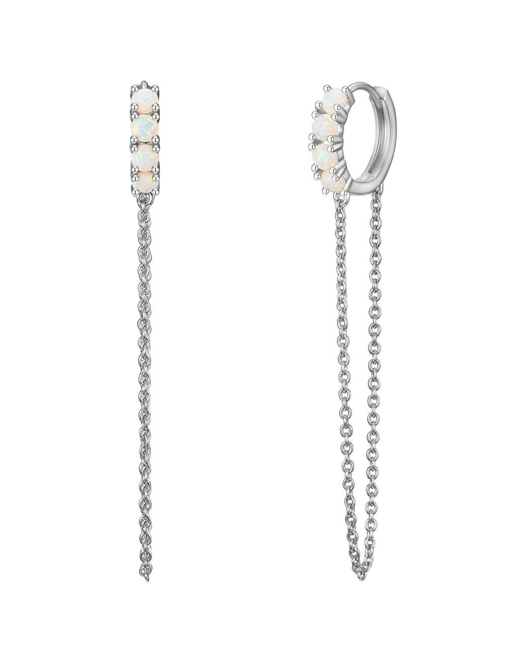 Glanzstücke München White Sterling Earring