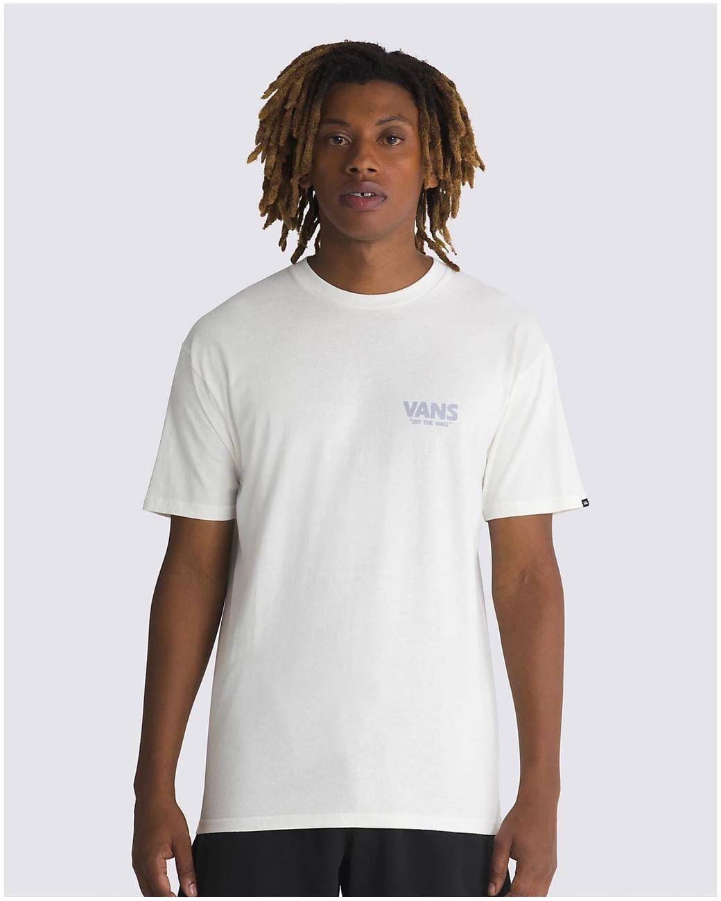 Vans White Stay Cool Short Sleeve T Shirt Marshmallow for men