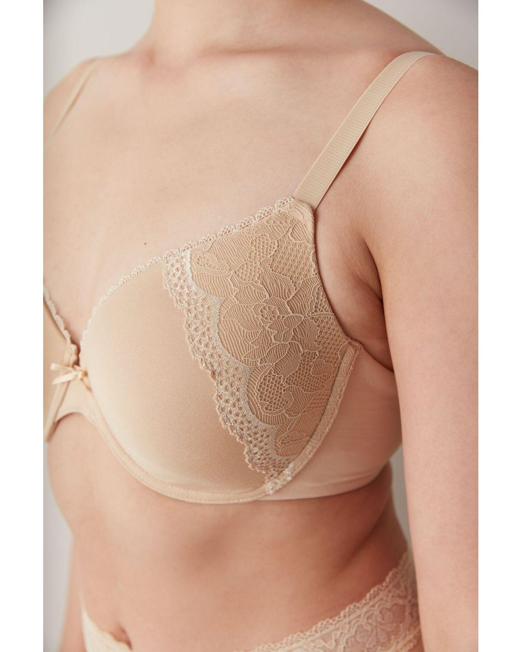 Penti Brown Solid Underwire Bralette