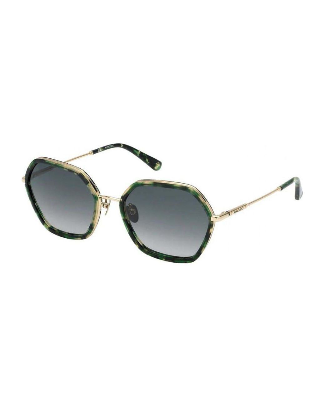 Nina Ricci Green Snr268-56092I Snr268 56 56092I Sunglasses