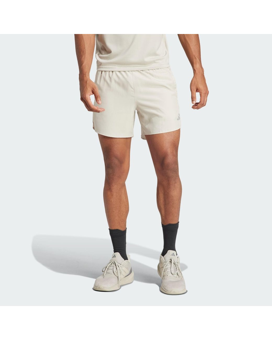 Adidas Originals White Run It Shorts for men