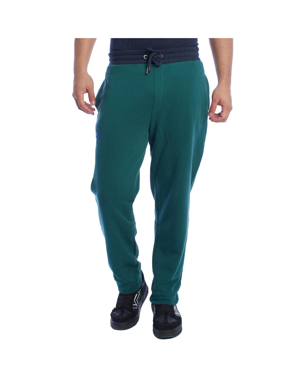 La Martina Green Regular Fit Umt600-Fp529 Sports Pants for men