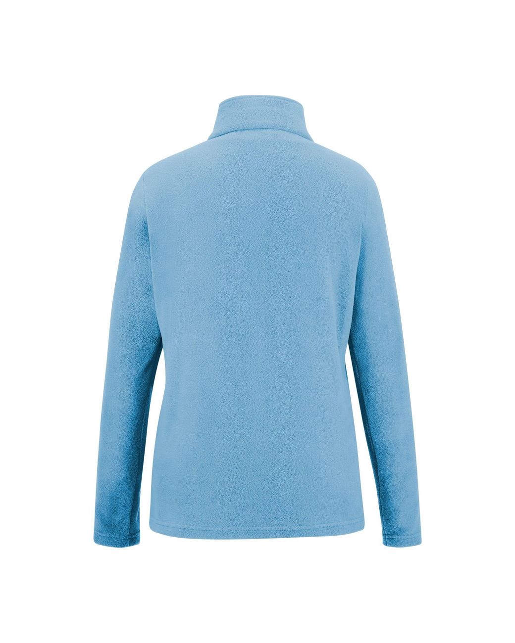 Regatta Blue Ladies Sweetheart Quarter Zip Fleece Top (Washed Denim)