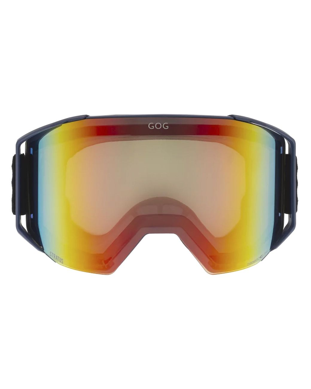 G.O.D Eyewear Red Ski Snowboard Uv400 Goggles With Photochromic Anti Fog Lens