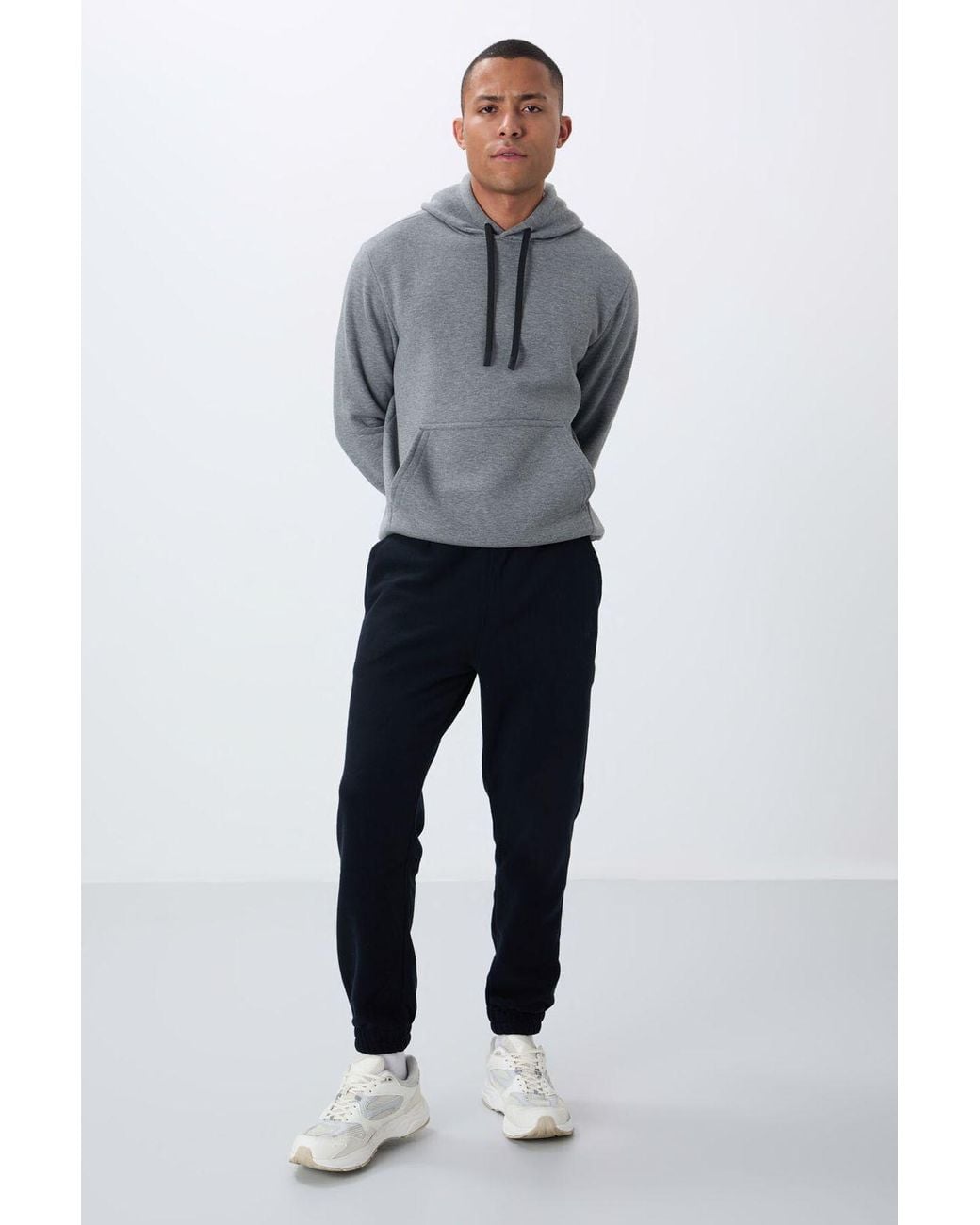 TOMMY LIFE Blue Jogger Sweatpants for men
