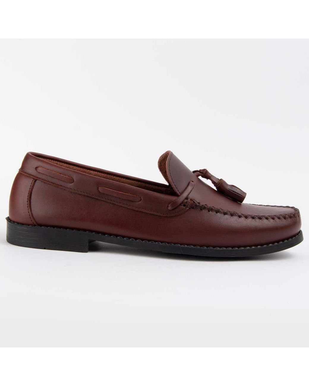 Purapiel Red Moccasin Mocca8 Leather for men