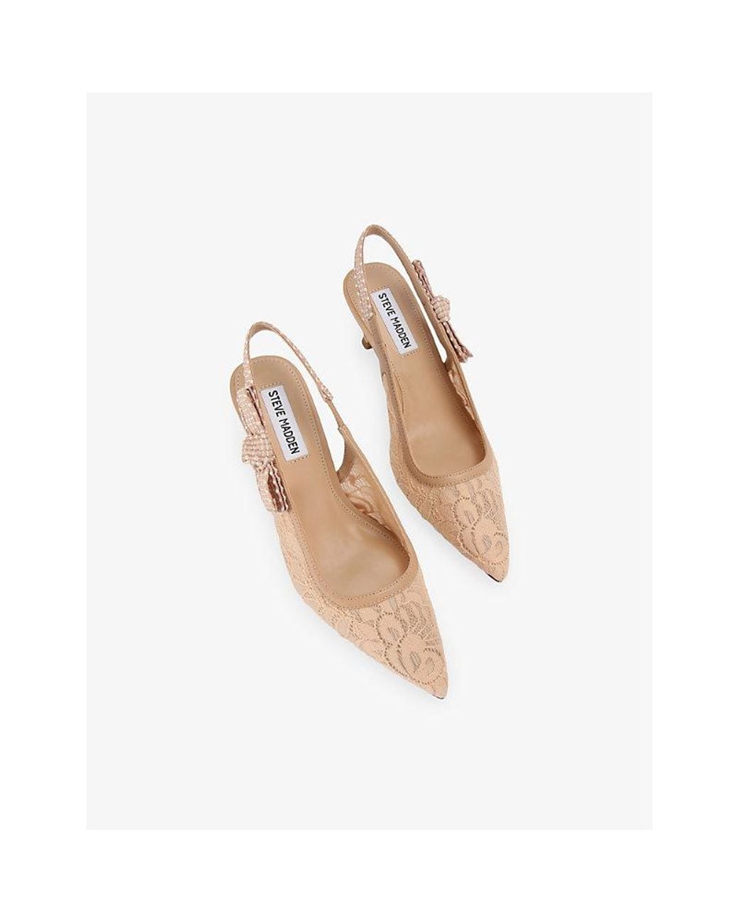 Steve Madden Multicolor Ensemble Lace Slingbacks