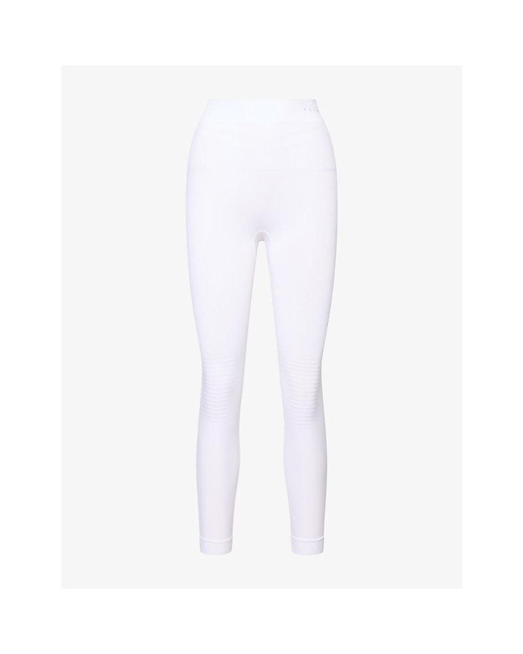 Falke White Maximum Warm Long Thermal Tights