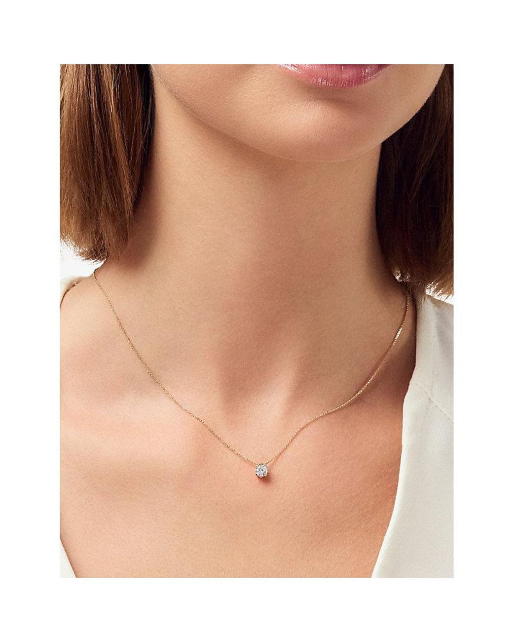 Sif Jakobs Metallic Venice 14Ct And 0.50 Lab-Grown Diamond Necklace