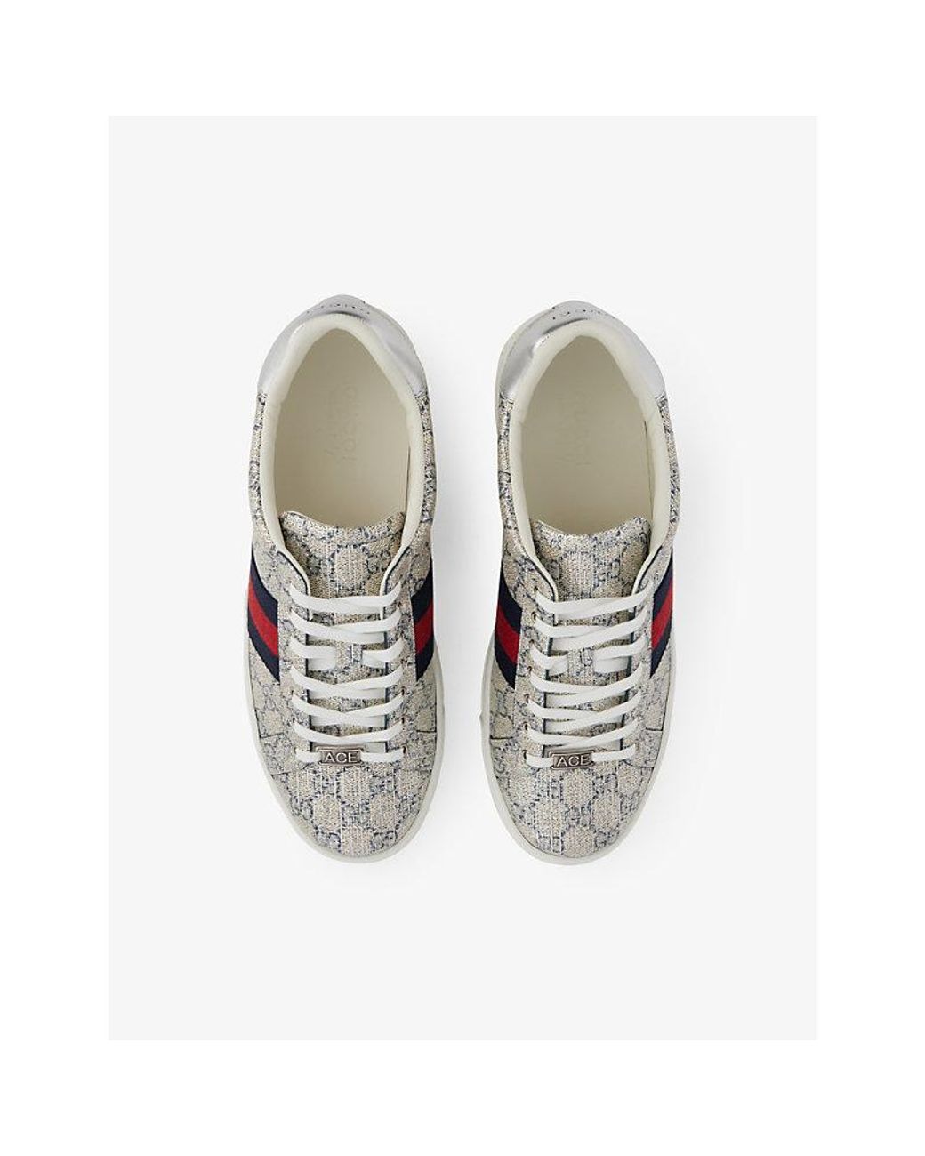 Shiny gucci sneakers clearance