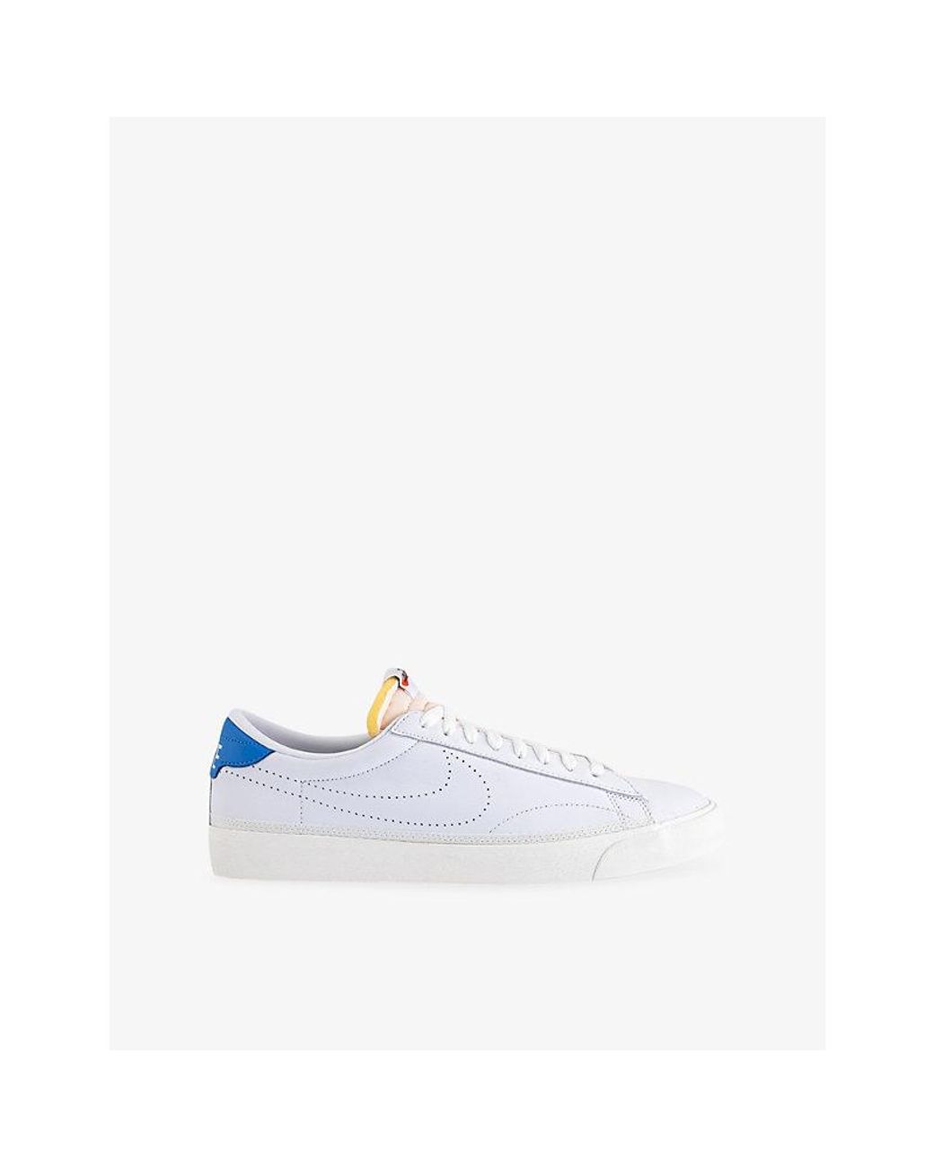 Nike White Tennis Classic Leather Trainers for men
