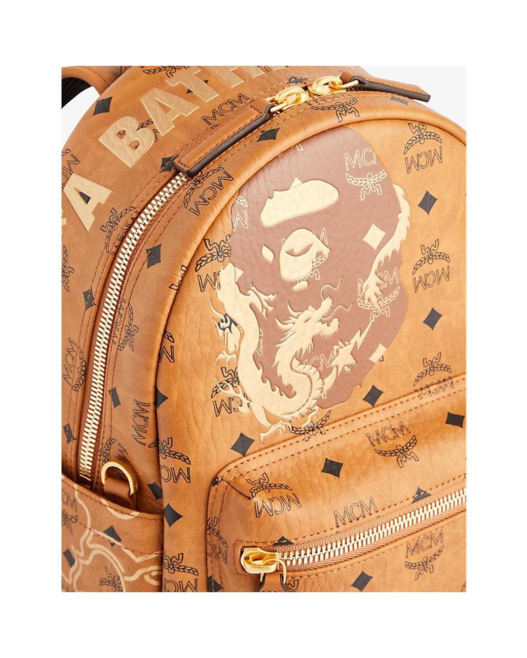 Mcm bape bag sale