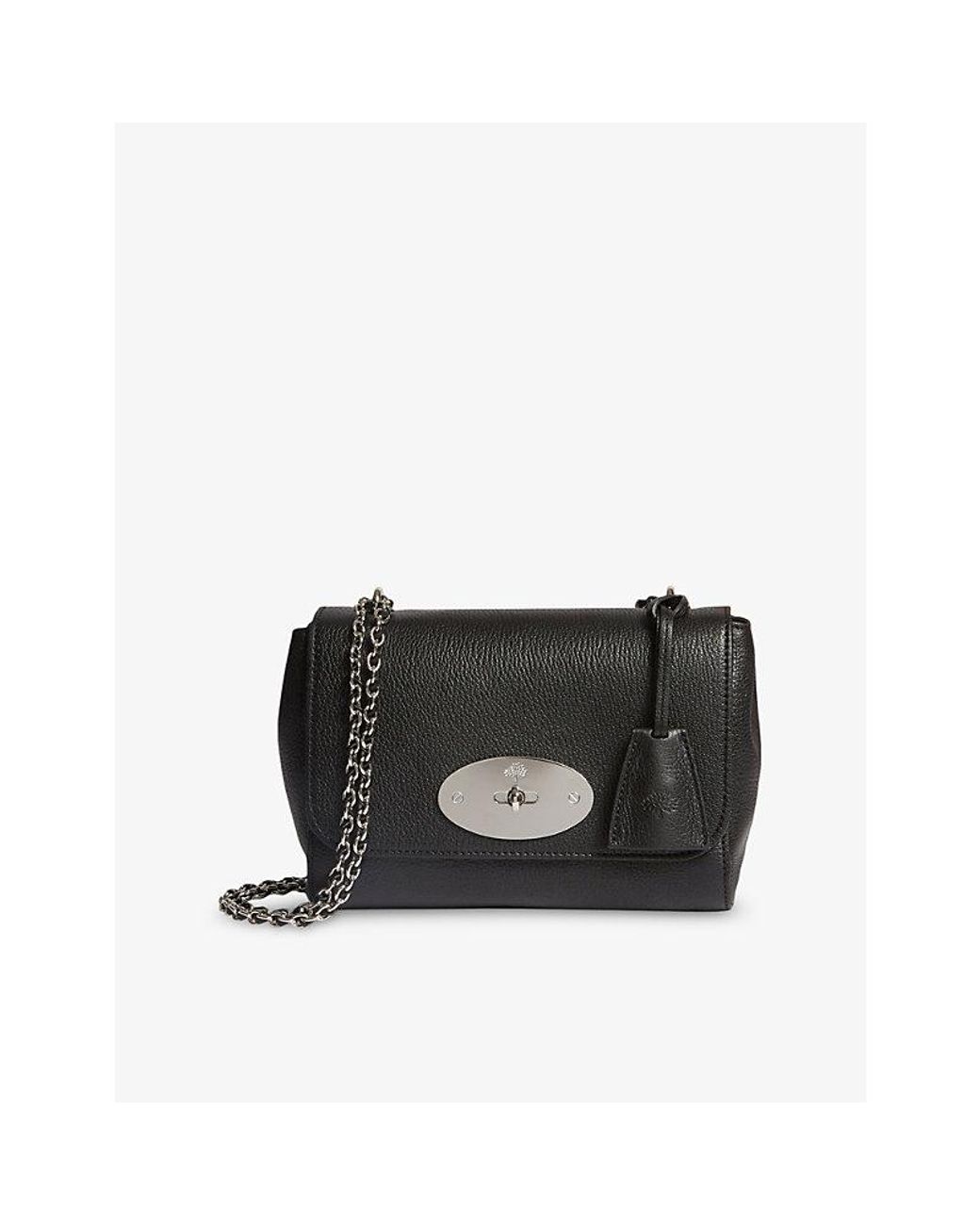 Mulberry Black Lily Leather Shoulder Bag