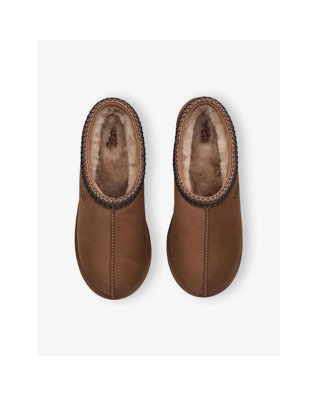 Ugg Brown Tasman Ii Suede Slippers for men