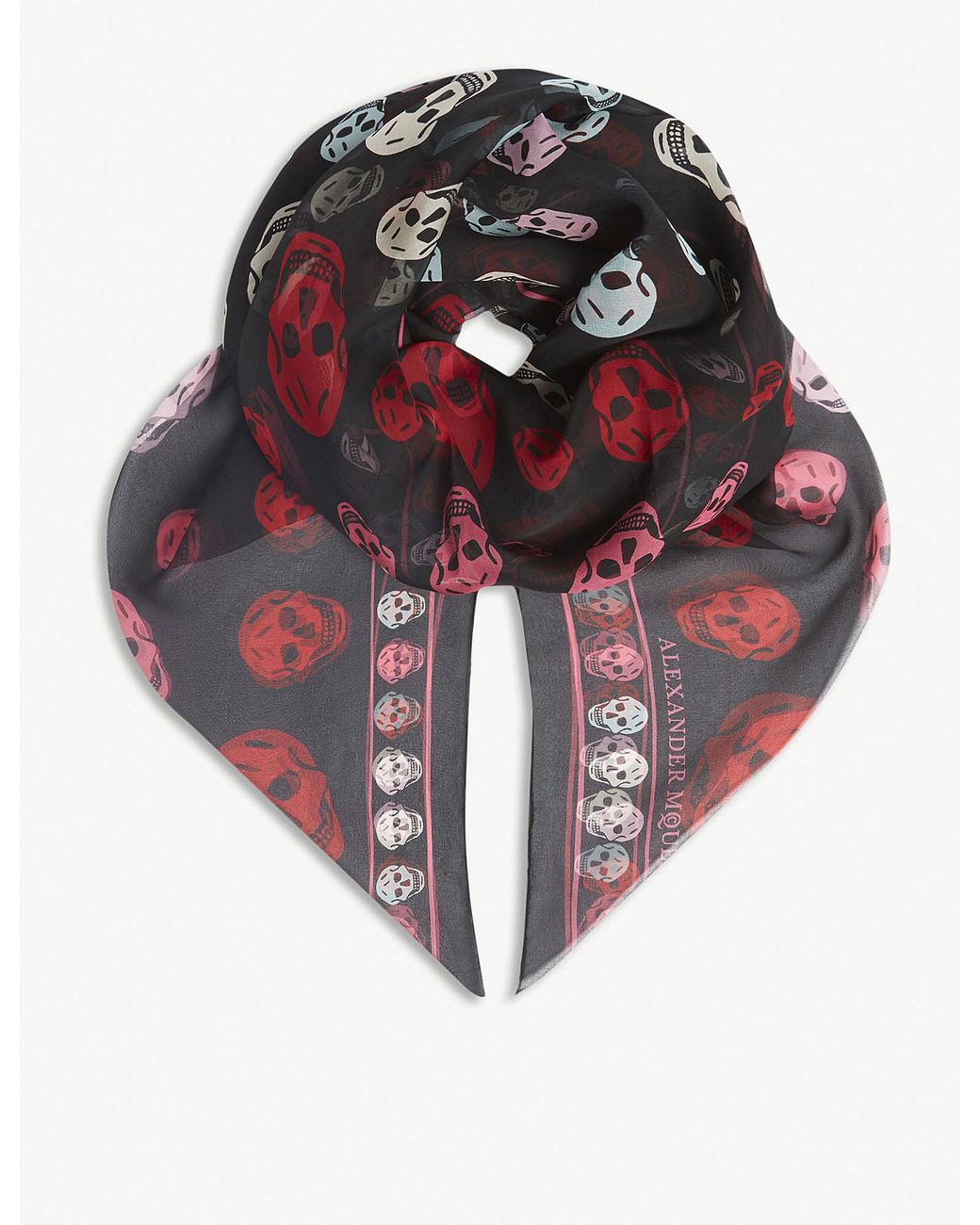 Silk 2024 skull scarf