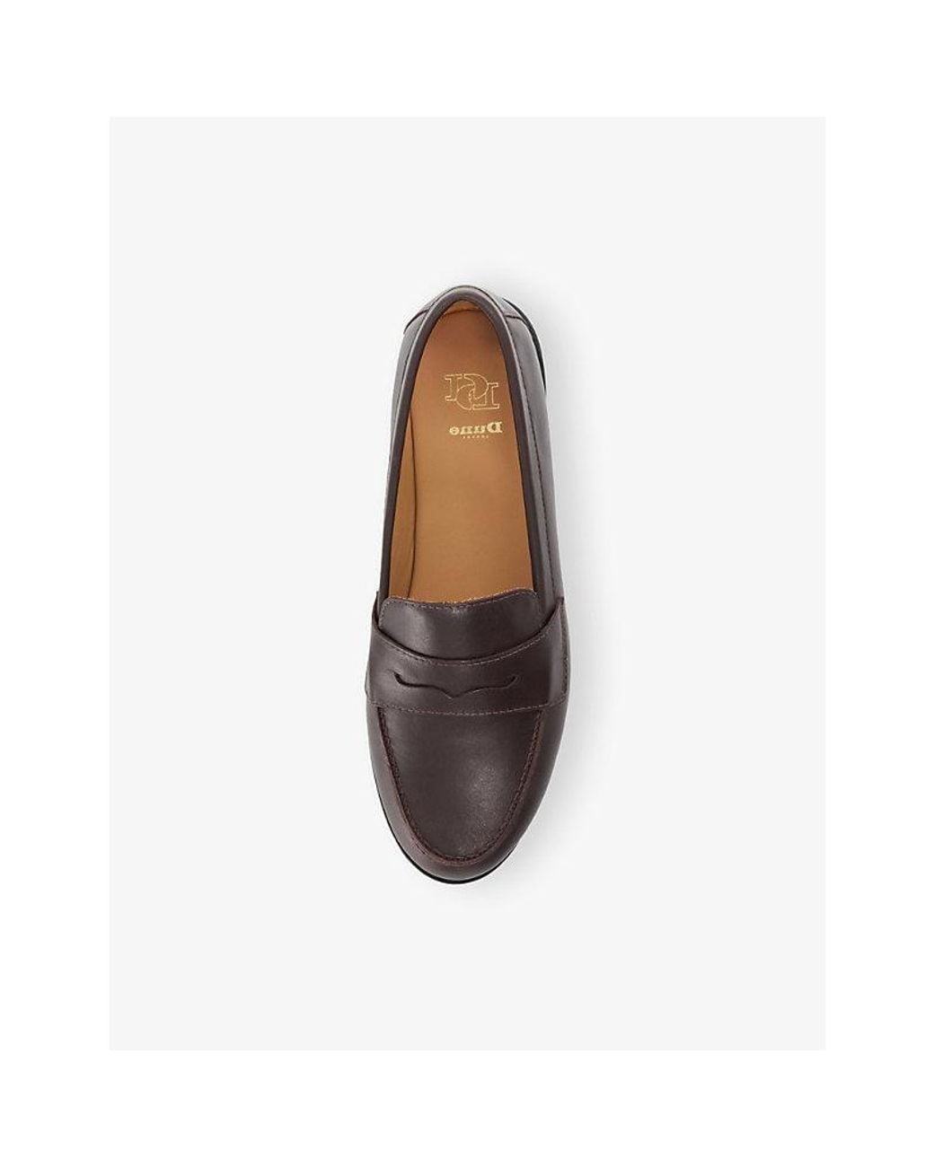 Dune Multicolor Ginelli Leather Penny Loafers