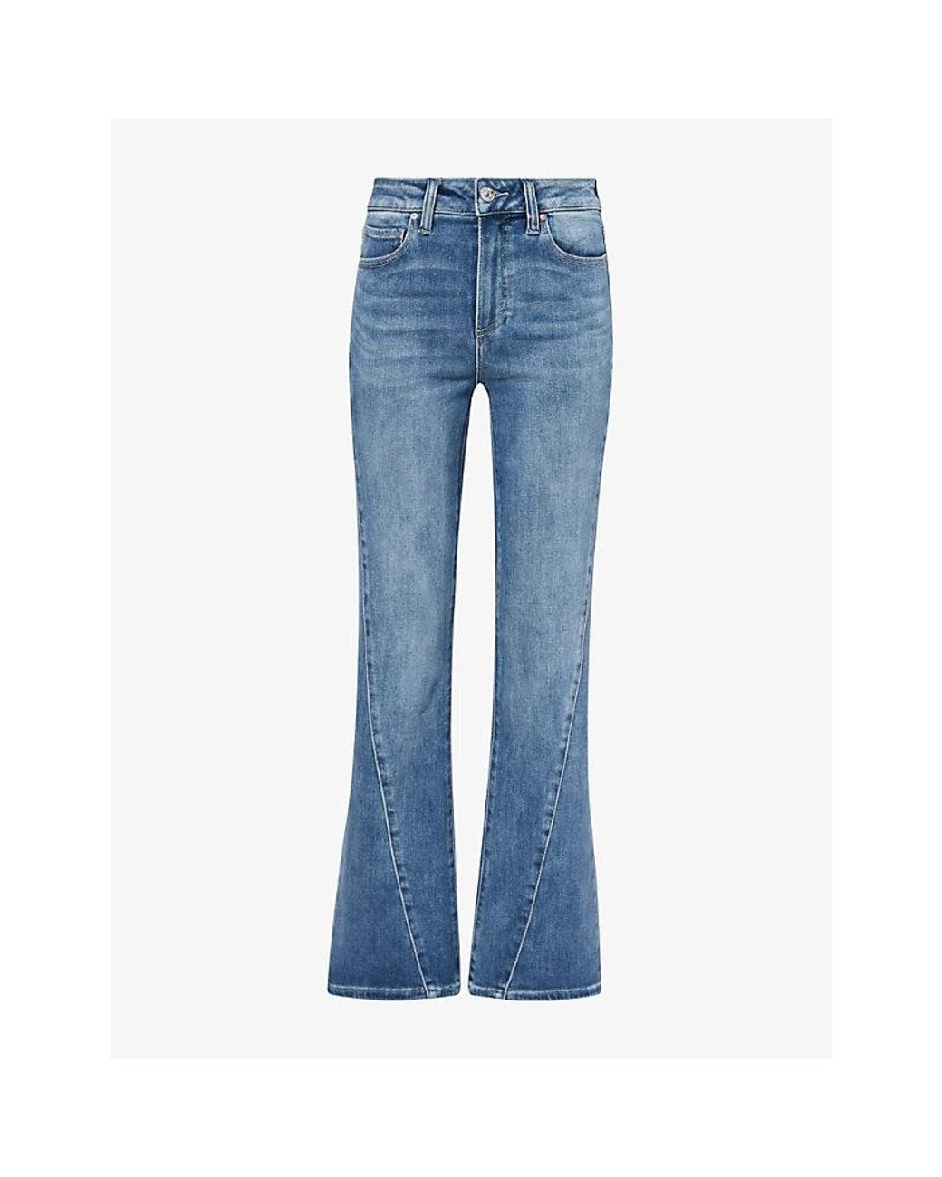 PAIGE Blue Laurel Canyon Bootcut Denim Jeans