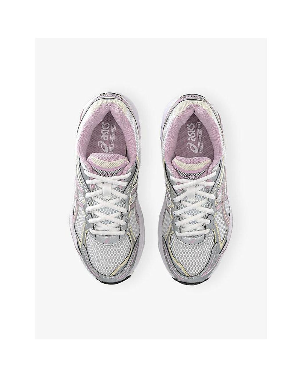 Asics White Gt-2160 Mesh Trainers